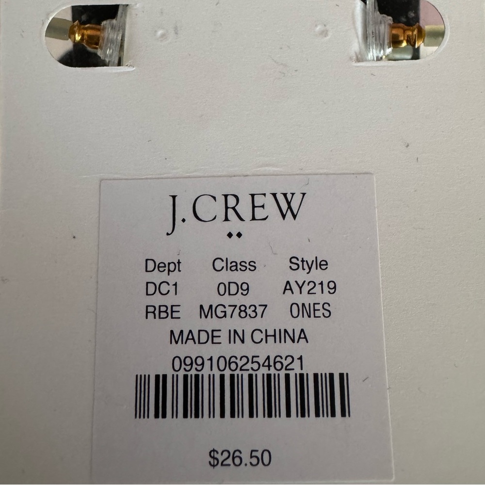 J Crew Factory Multicolor Earrings - Picture 2 of 2